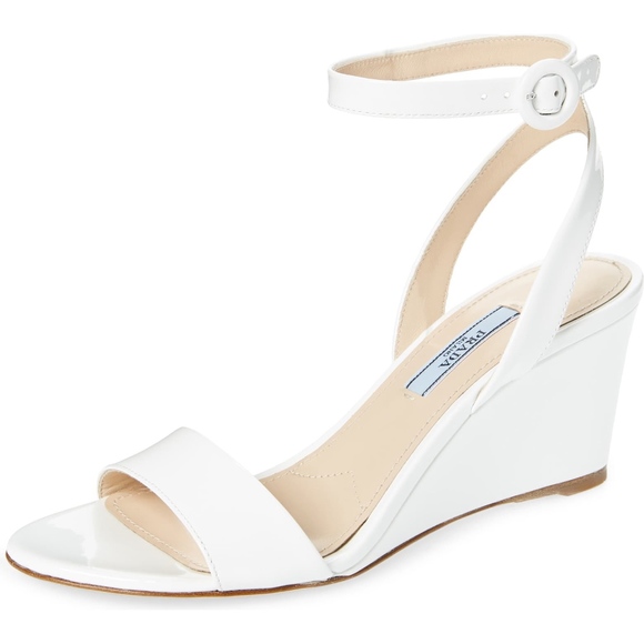 New Authentic PRADA Wedge Sandal - Picture 2 of 8